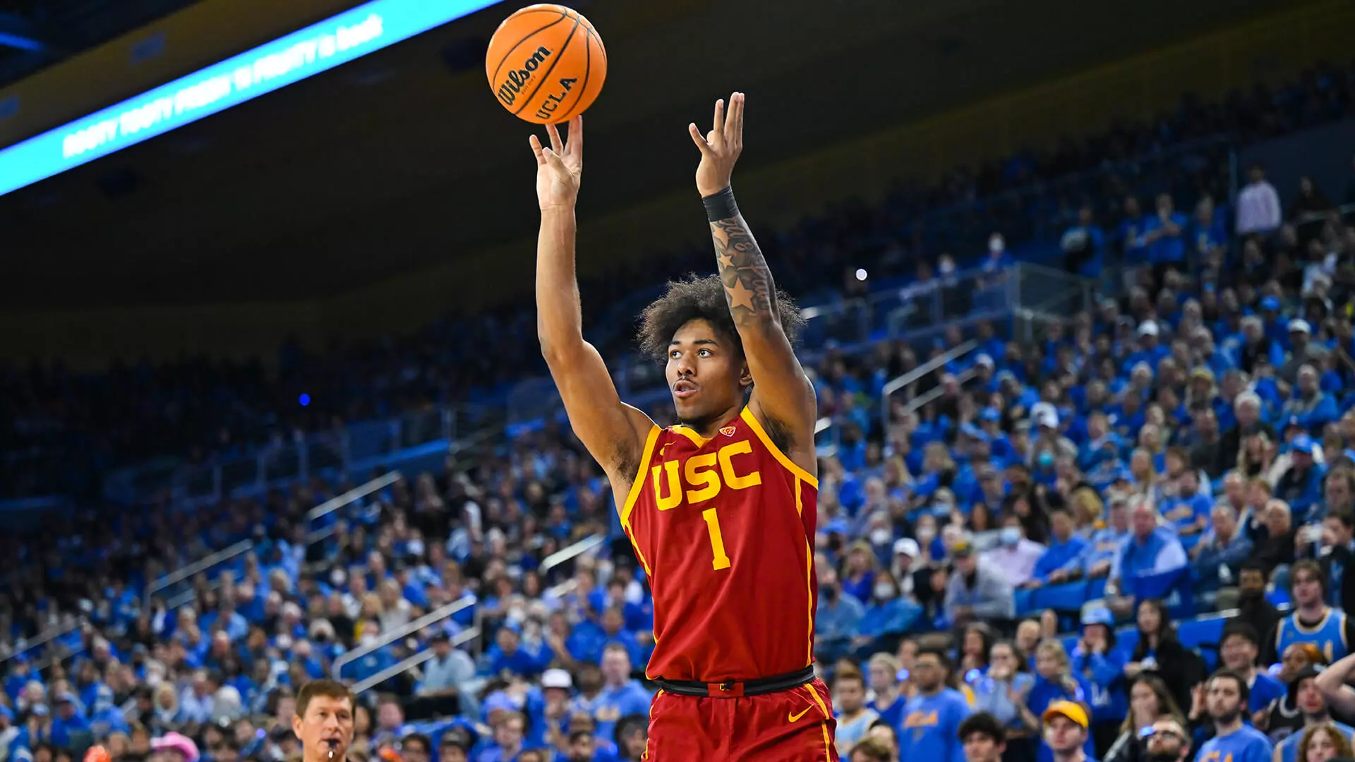 Malik Thomas Men's Basketball USC Athletics