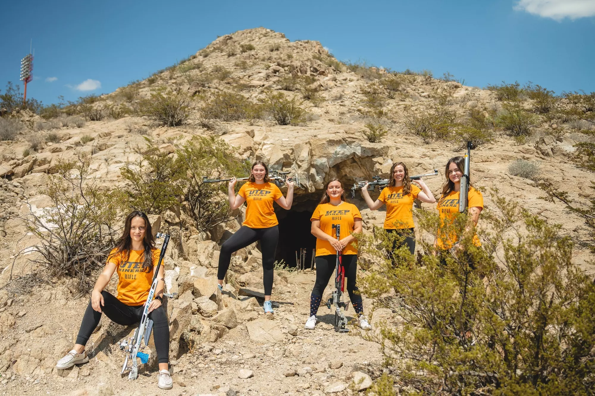 Utep Rifle Team Micah Hames - Women's Rifle - UTEP Miners