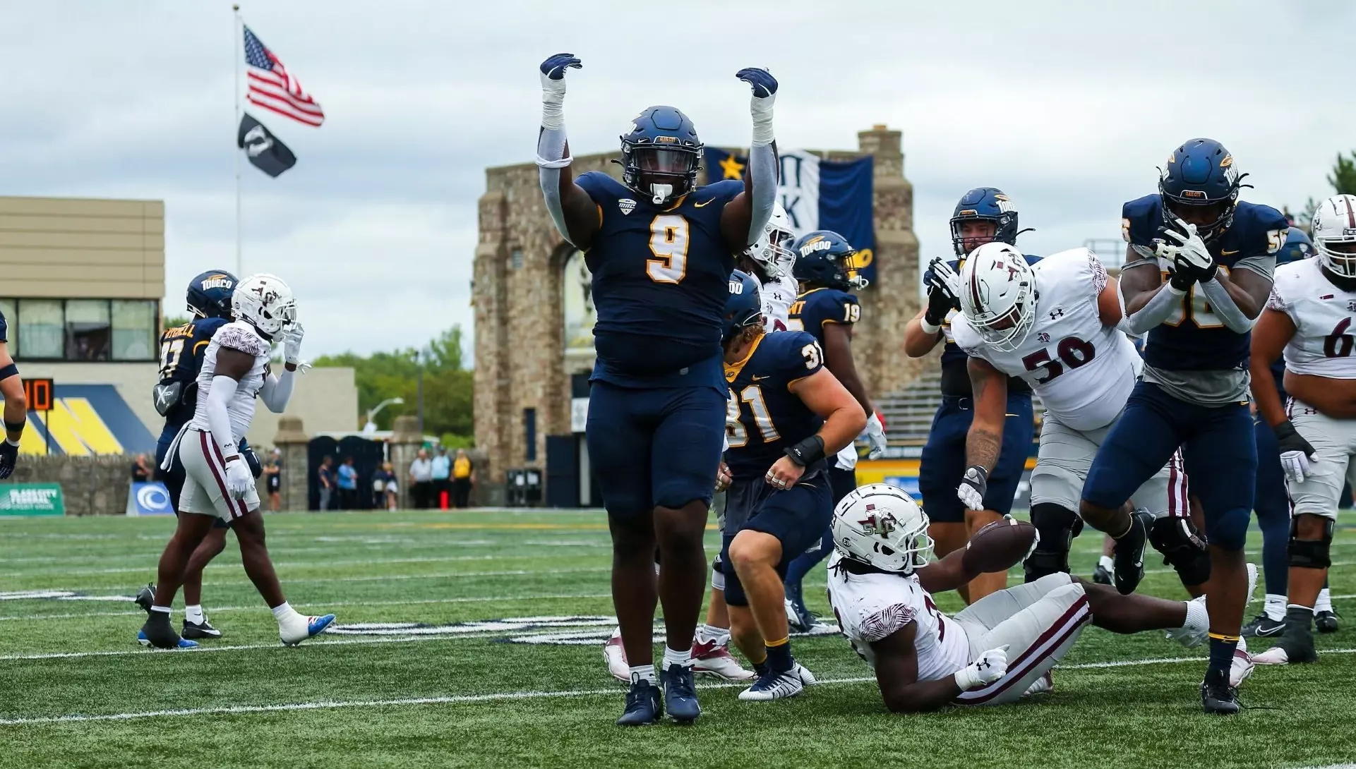 Darius Alexander Football University of Toledo Athletics
