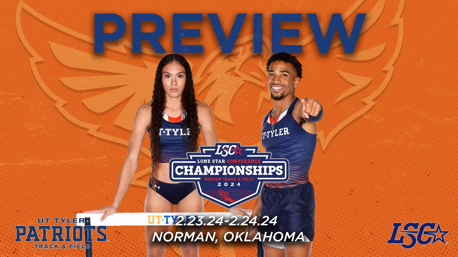 Track & Field Ready to Shine at LSC Indoor Championships University