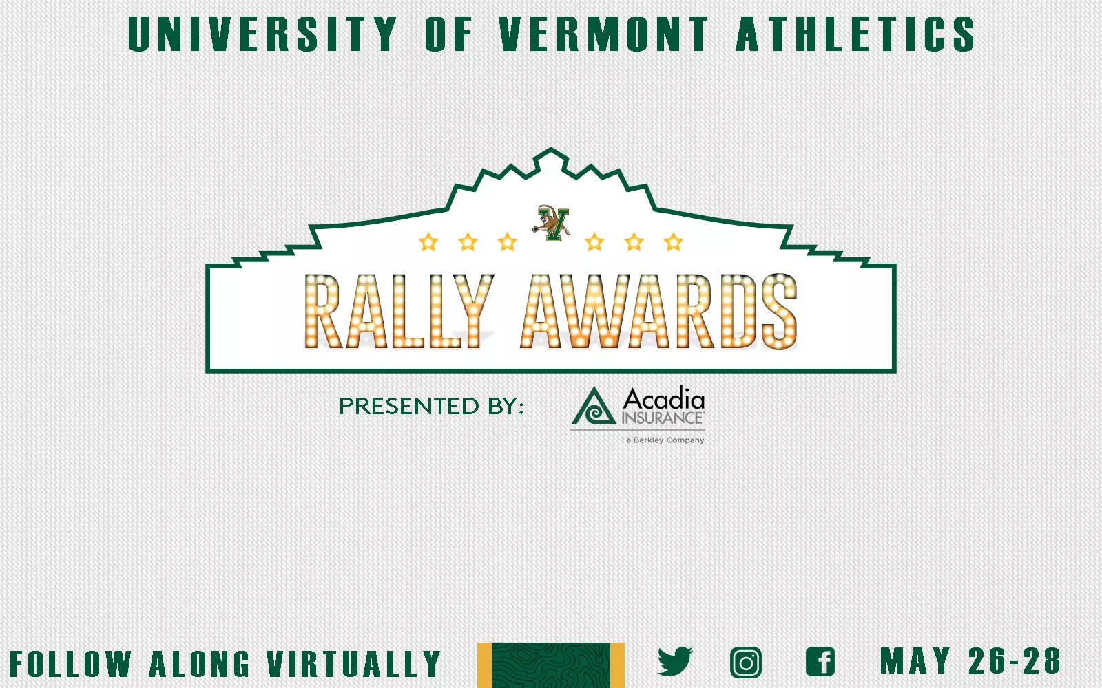 Uvm Rally UVM Athletics Concludes Celebration of the 2020-21 Season with Virtual ...