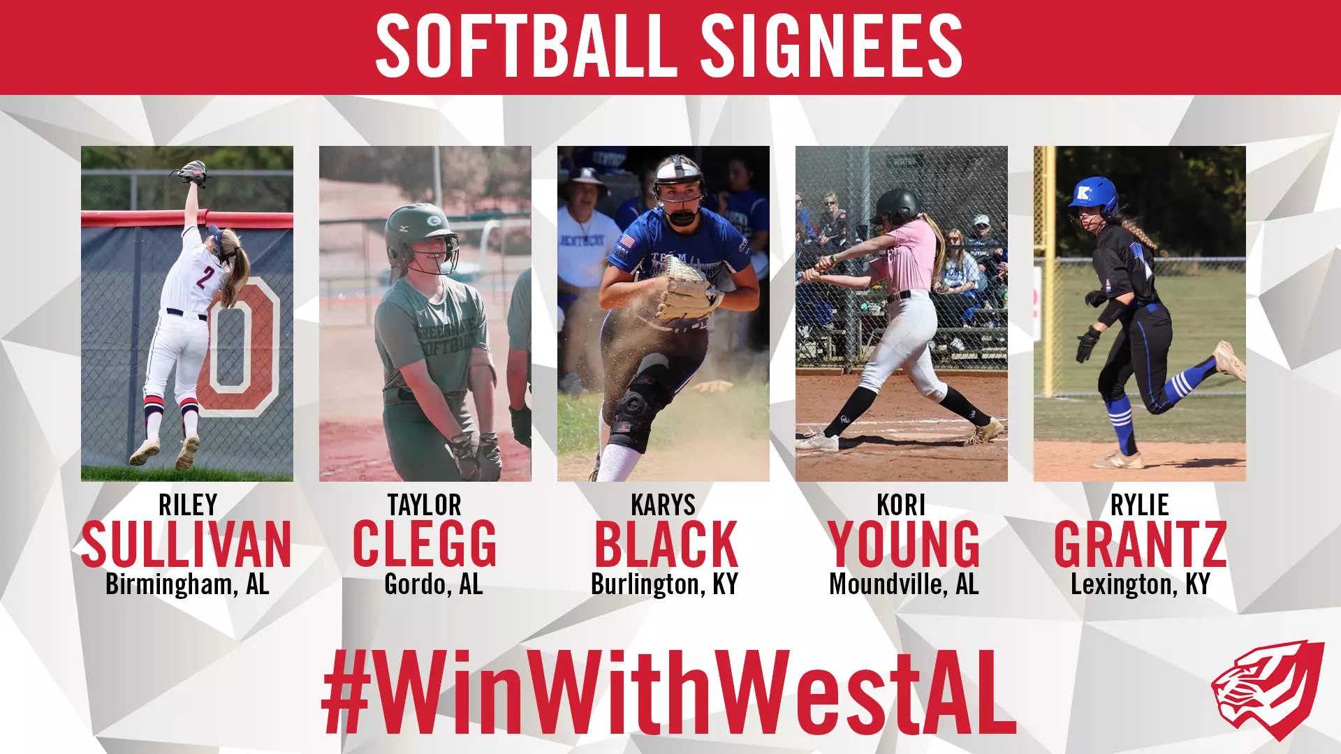Five Student-Athletes Sign National Letters of Intent with UWA Softball ...