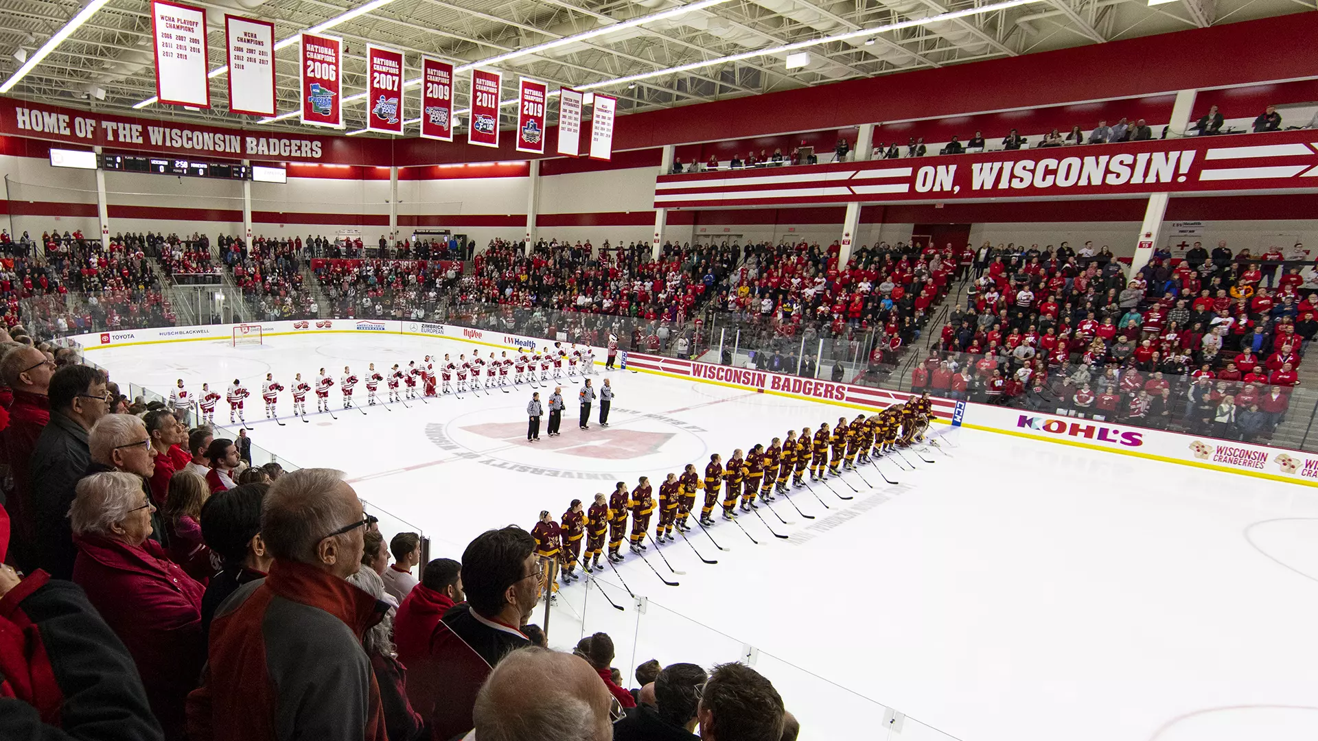 Labahn Seating Chart Men's hockey to start 2020-21 season in LaBahn Arena | Wisconsin Badgers