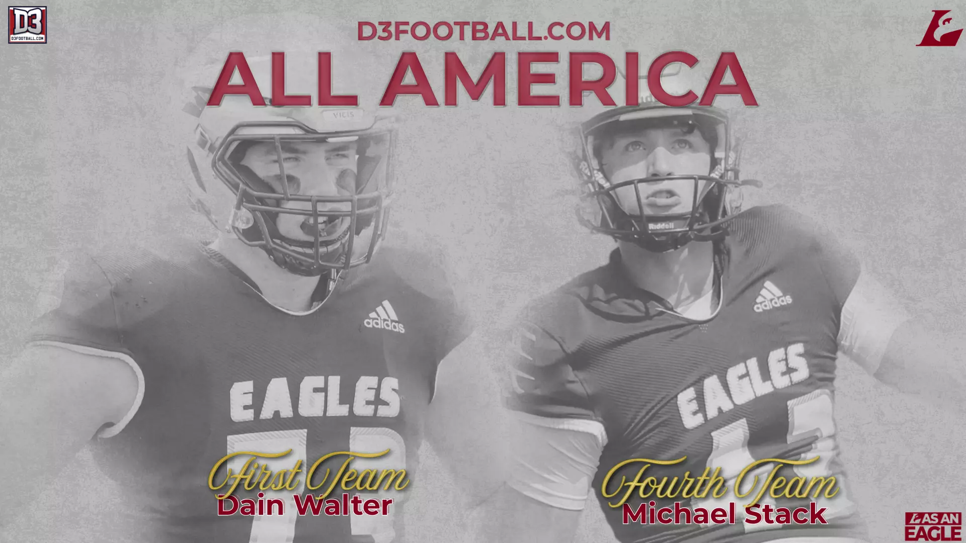Walter Stack Body Walter and Stack Named to D3football.com All-America Team; Walter Earns ...