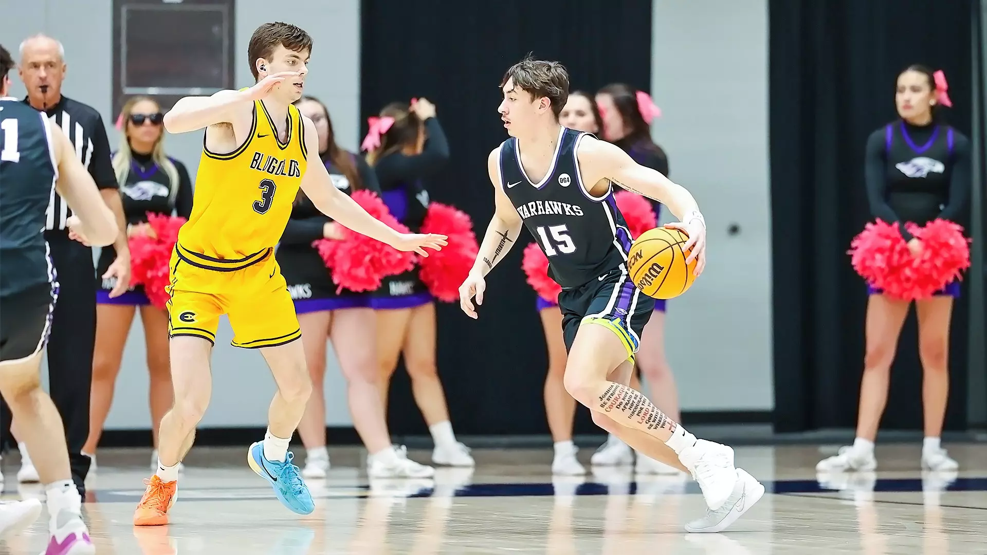 Men's Hoops Pull Away Late to Defeat UWEC - University of Wisconsin ...
