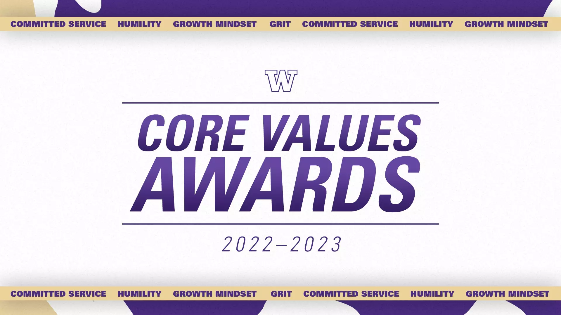 Wa Core Values Four Student-Athletes Earn Washington's Core Values Awards - University ...