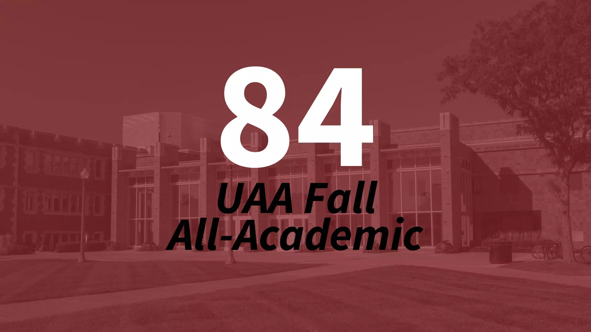 Fall Academis 84 Named to UAA Fall Academic All-Conference Team - Washington ...