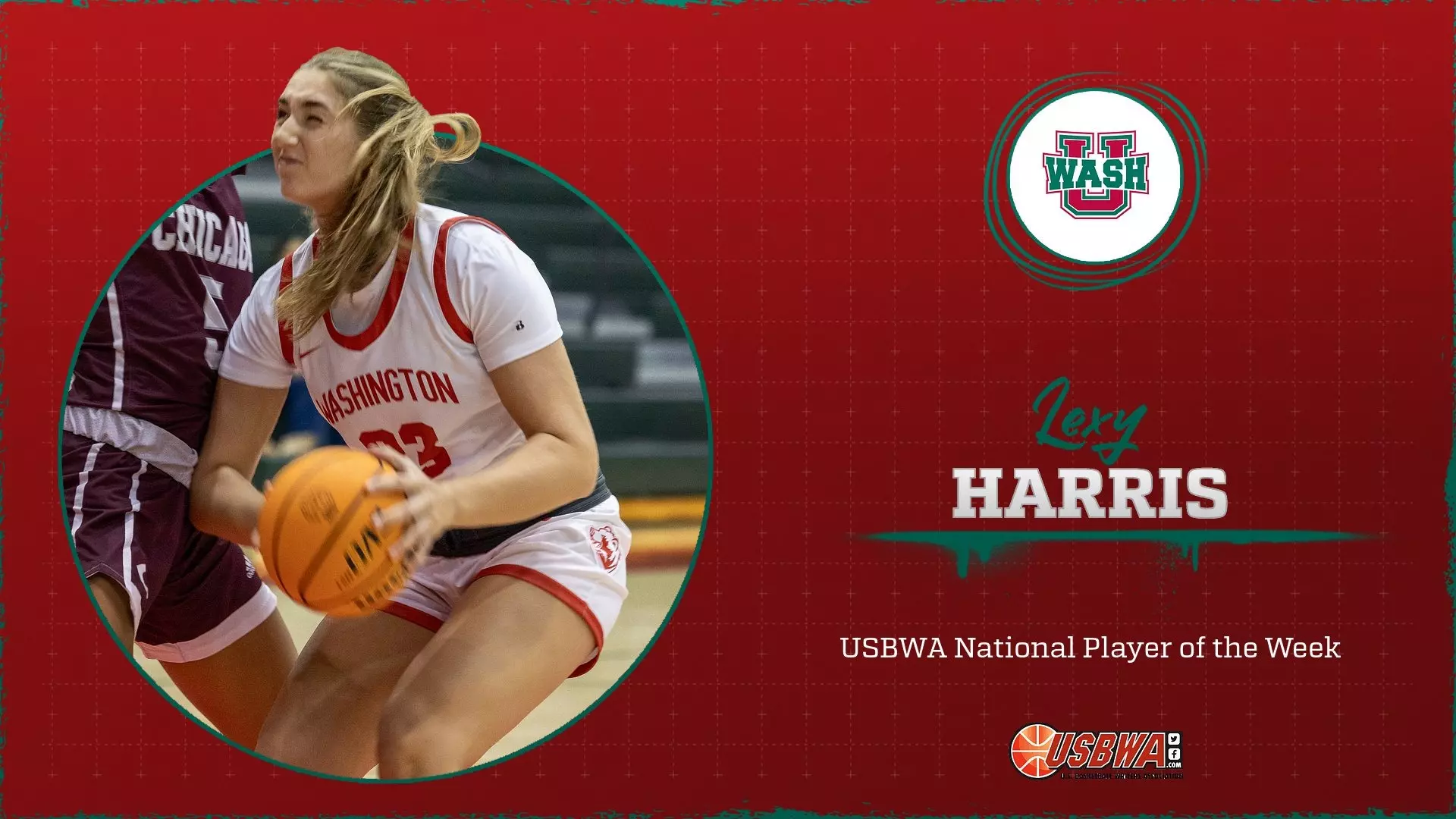 Usbwa Harris Named USBWA National Player of the Week - Washington University ...