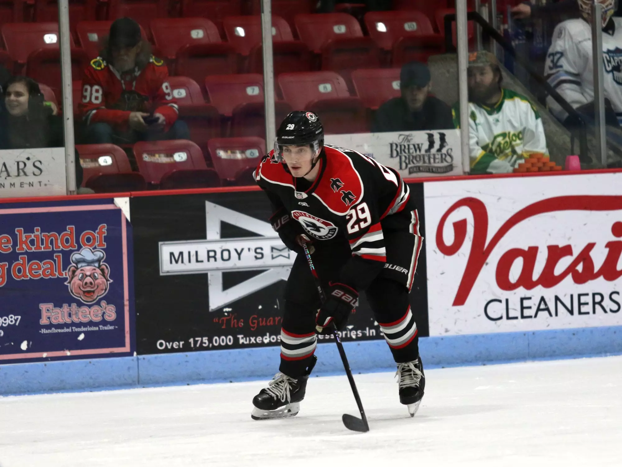 Carson Riley Waterloo Reed, Vachon North to Alaska - Waterloo Black Hawks