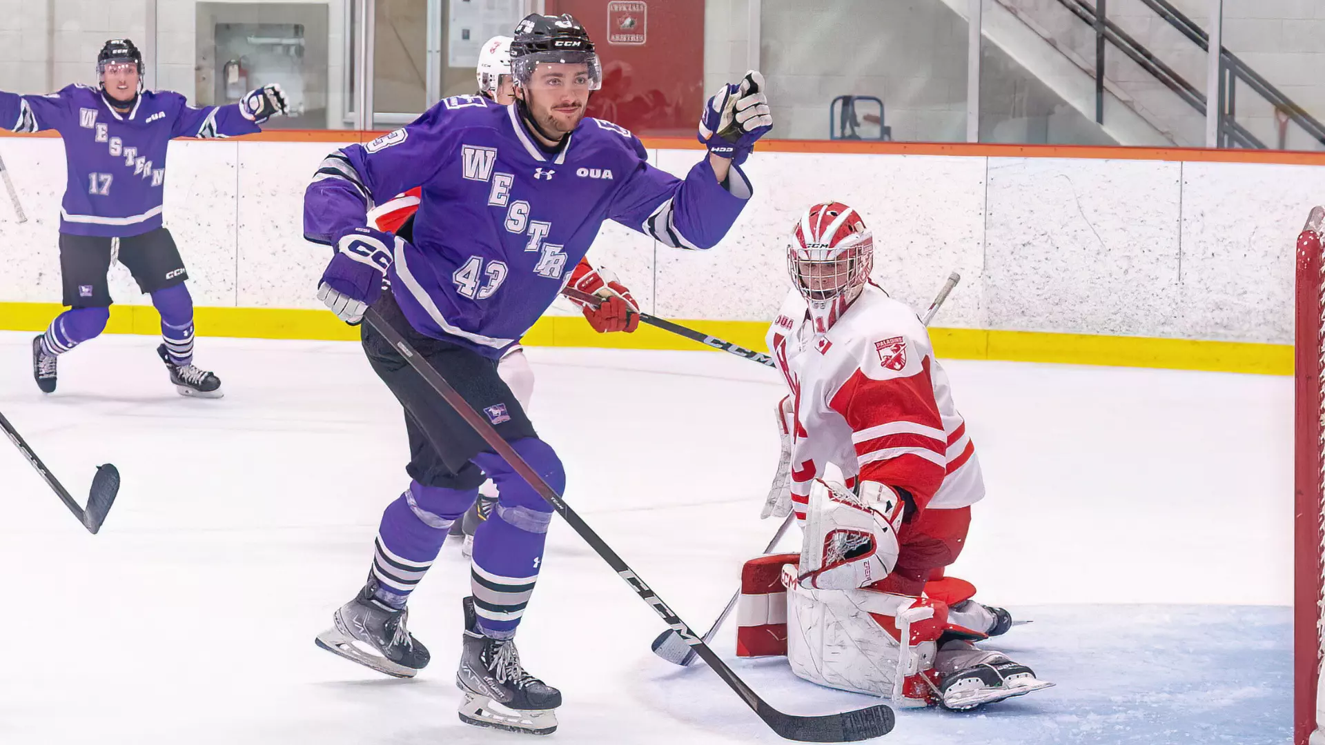 Andre Rudder Andrew Bruder - Men's Hockey - Western Mustangs Sports