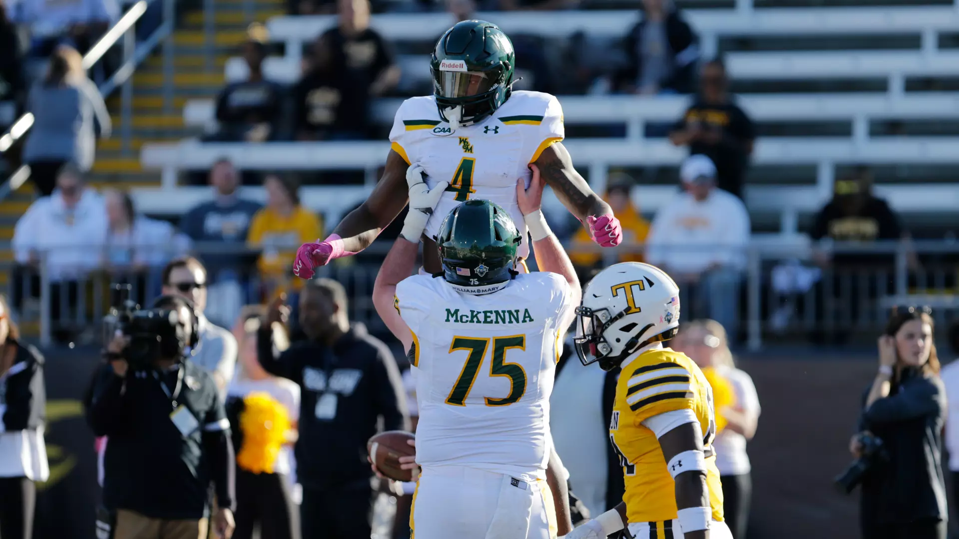 Lestel Rushing TRIBE SCRIBE: No. 12/13 Football Pounces on Tigers for a 44-24 Win ...