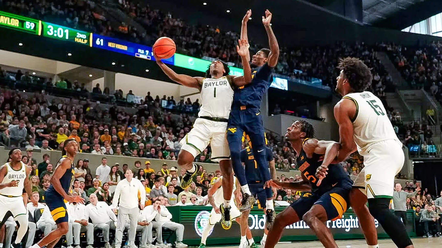 Baylor Shell Baylor Outlasts West Virginia in Overtime - West Virginia University ...