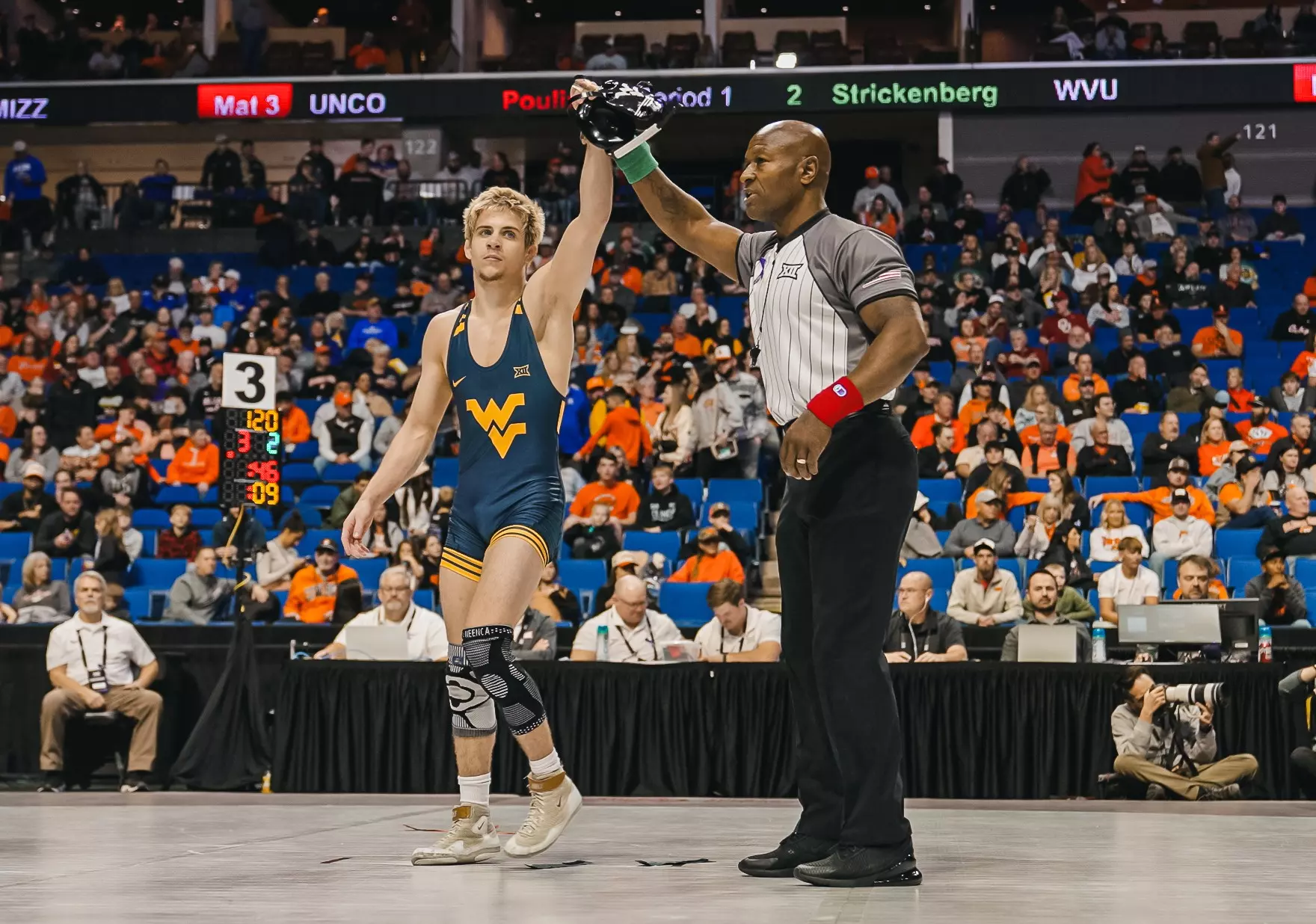Jett Strickenberger Wrestling West Virginia University Athletics