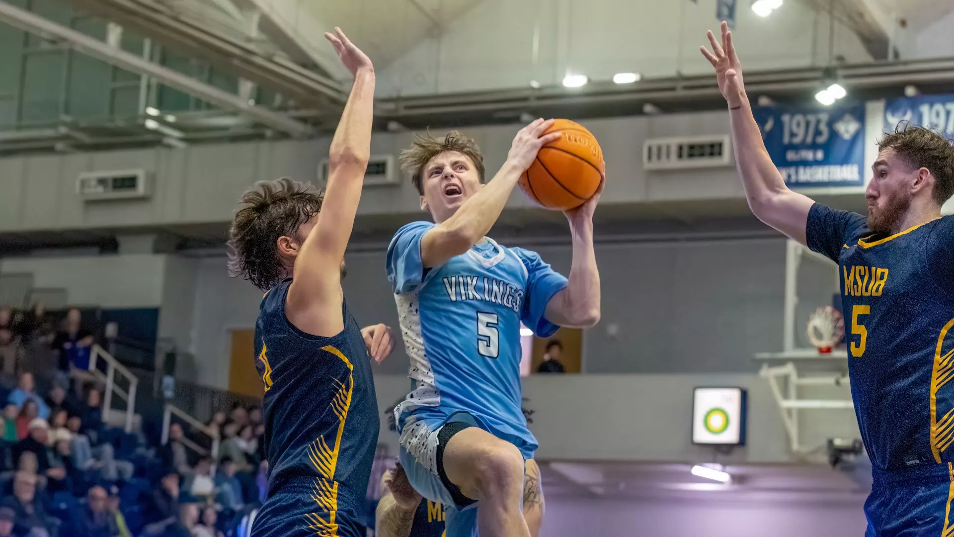 Aidan Rice Vikings Fall in Final Seconds to MSUB in GNAC Play - Western Washington ...