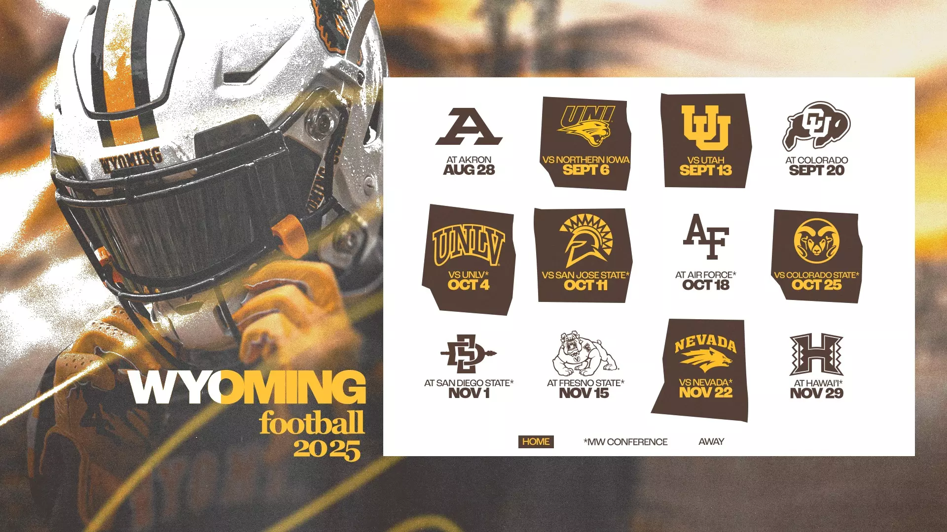 Wyoming Football Announces 2025 Schedule University of Wyoming Athletics
