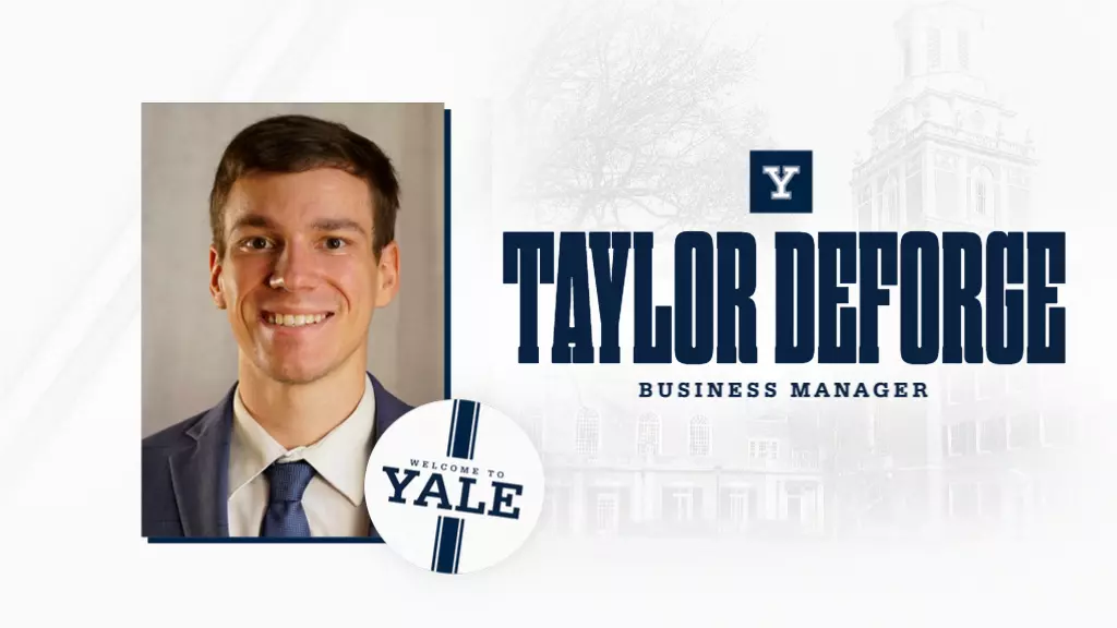 Taylor Deforge DeForge Joins Yale Athletics as Business Manager - Yale University