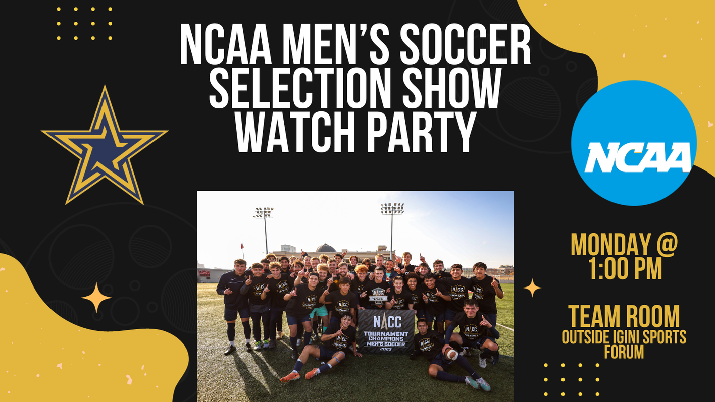 NCAA Men's Soccer Selection Show Watch Party - Dominican University  Athletics