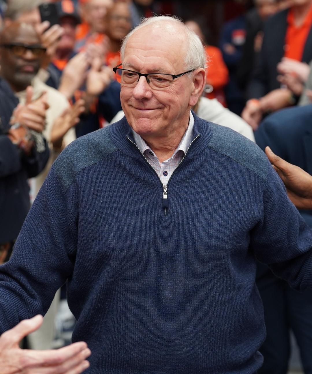 Image related to City Of Syracuse Honors Coach With Jim Boeheim Way
