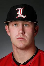 Louisville, KY, USA. 31st May, 2019. Nick Bennett of the Louisville  Cardinals celebrates a strikeout to end an inning in an NCAA Baseball  Regional at Jim Patterson Stadium in Louisville, KY. Kevin