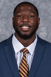 Football vs Bowling Green Sept 25 - Image 52: Esezi Otomewo, celebration -  University of Minnesota