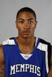 Derrick Rose Memphis Tigers Blue NCAA College J - Artmosfair