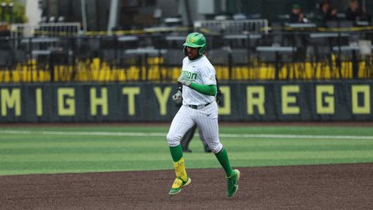 The Oregon Ducks take on the Utah Utes at PK Park in Eugene, Oregon on May 4, 2024 (Eric Evans Photography)