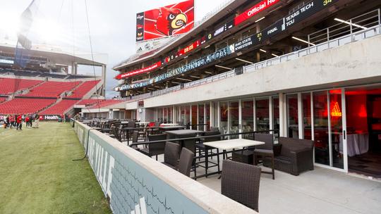 Louisville Football Turf Seats - University of Louisville Athletics