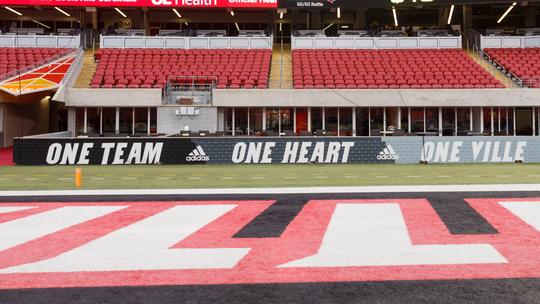 Check out new field-level luxury suites at Cardinal Stadium