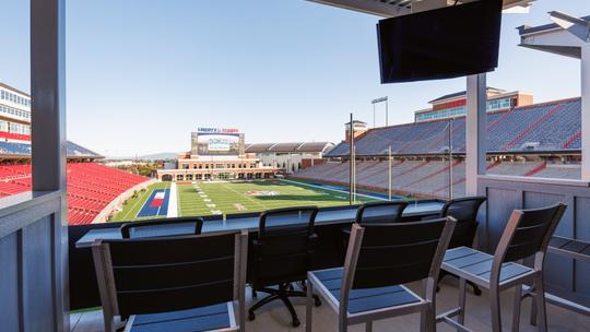 Football Premium Seating - Liberty University Flames Club