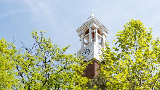 Campus clock tower
