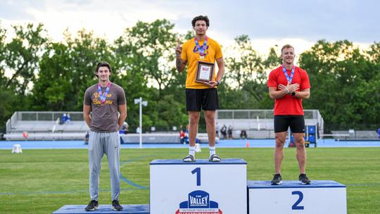 Image related to Miller captures javelin title on opening day of MVC Outdoor Championships