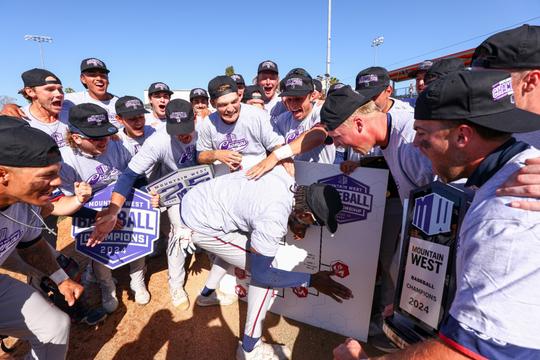 Image related to Bulldog bats explode to capture Mountain West Championship