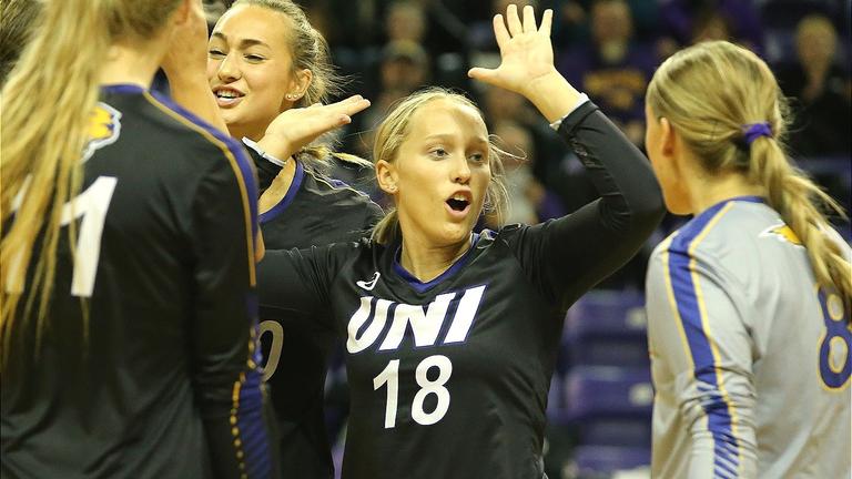Image related to UNI volleyball announces schedule for 50th anniversary year