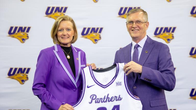 Image related to UNI Director of Athletics Megan Franklin ushers in Legacy Era of Panther Athletics