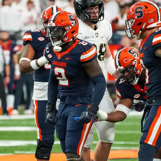 orange football uniforms