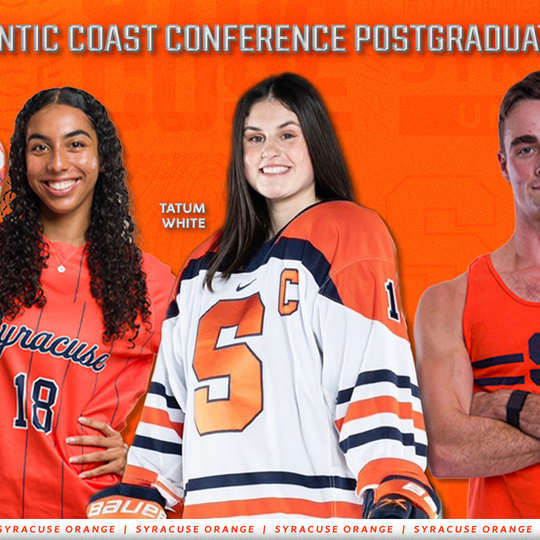 Image related to Three Earn ACC Postgraduate Scholar Honors