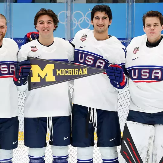 Athletes compete in Special Olympics hockey