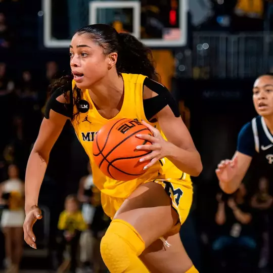 Valiant University of Michigan Women's Basketball Yellow #25