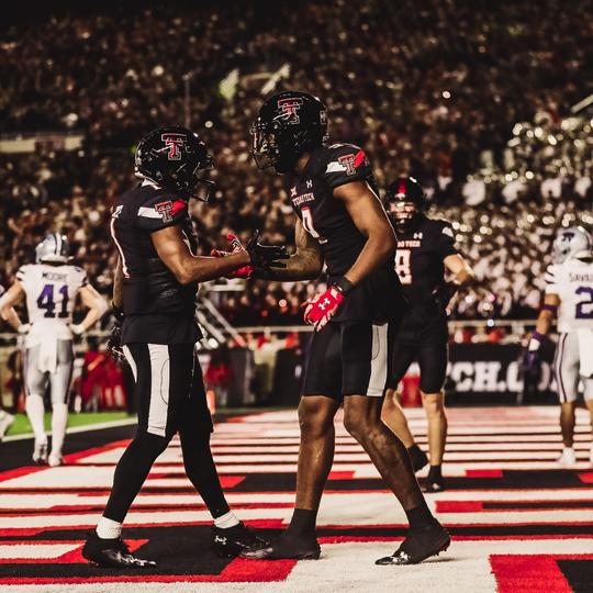 Texas Tech Team Sheet