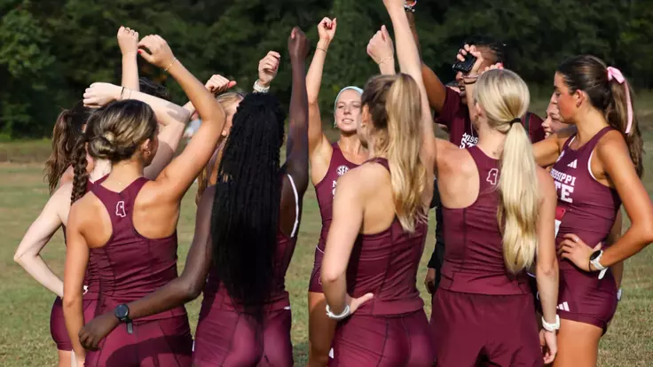 Cross Country Team Huddle