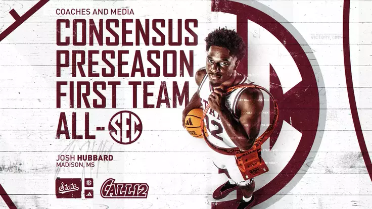 MBK - Josh Hubbard - Consensus Preseason All SEC 2026-27