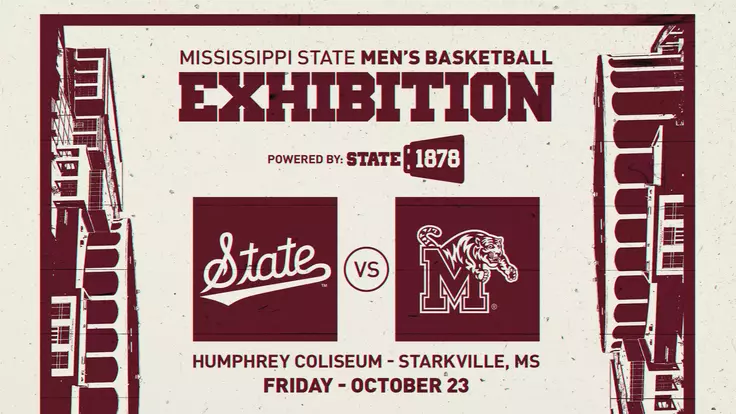2026 Men's Basketball exhibition vs Memphis powered by State 1878