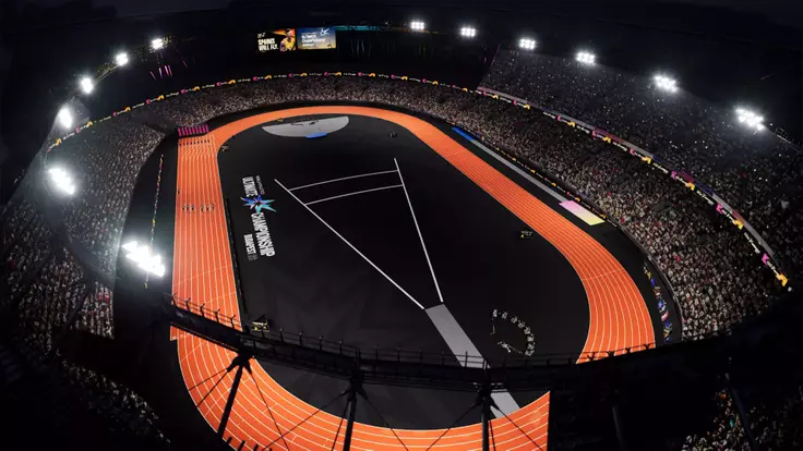 World Athletic Ultimate Championships Track Mockup