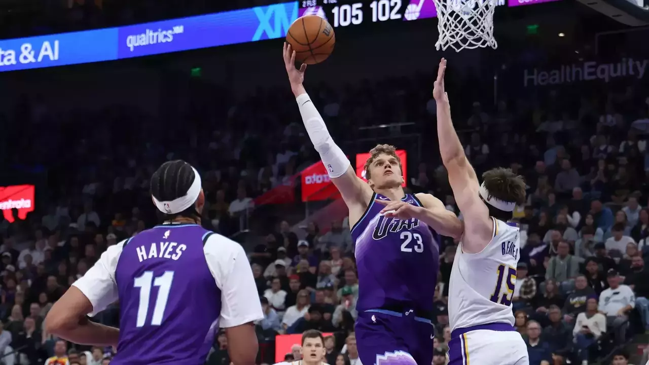 NBA: Los Angeles Lakers at Utah Jazz