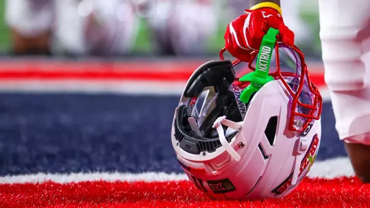 wide receiver Chris Hunter III (11) — TUCSON, ARIZ. -- Football vs Northern Illinois University, for Hispanic Heritage night at Casino Del Sol Stadium. Sept. 19, 2026. Photo by Catherine Regan / for Arizona Athletics