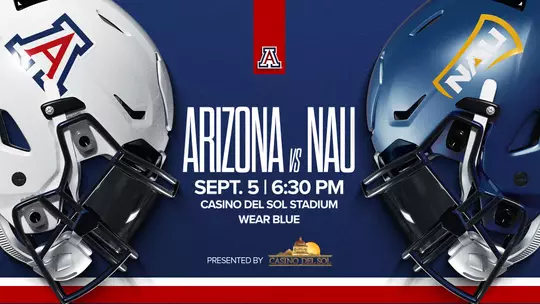 Arizona-NAU Game Graphic