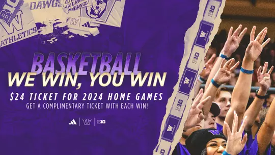 Basketball "we win, you win" ticket promotion