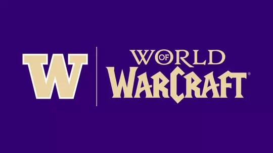 UW x World of Warcraft logo lockup