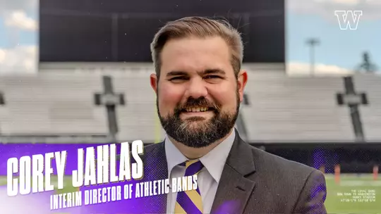 Corey Jahlus new interim uw band director