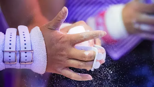 Gymnastics Chalk Hands